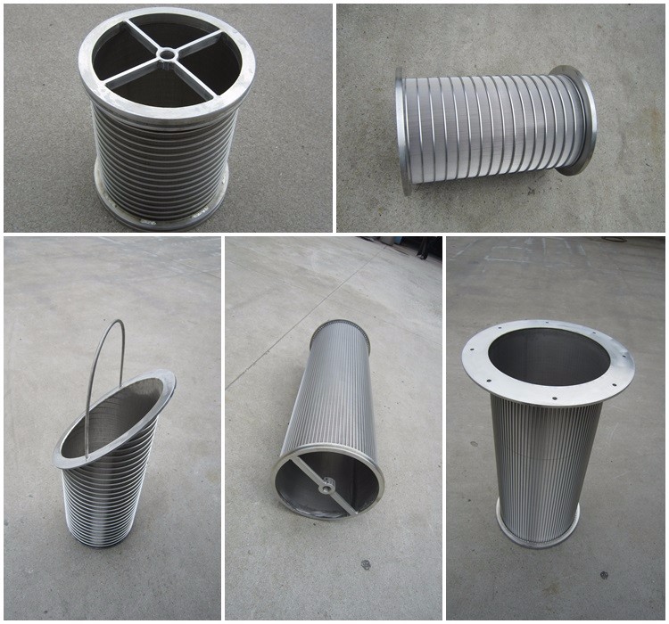 Wedge Wire Wedge Wire Rotary sieve screen rotating sieve screens