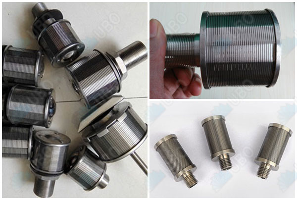 Wedge Wire wrap Wedge Wire screen filter nozzle