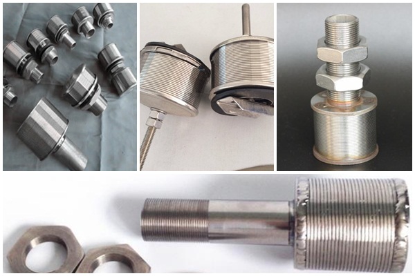 Stainless steel v wire screen nozzle filter for filtration tank