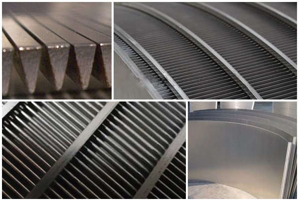 Wedge wire cross flow sieve bend screen custom products