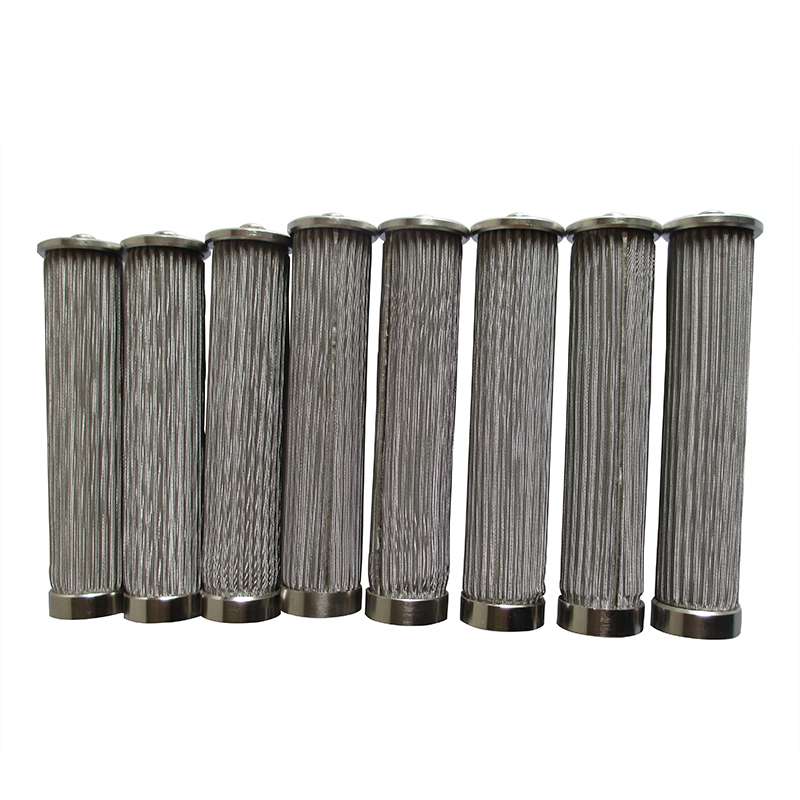 stainless steel pleated filter