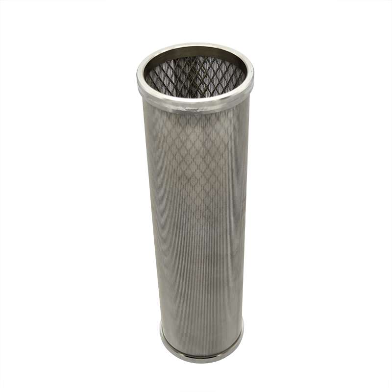 Cylindrical filter element