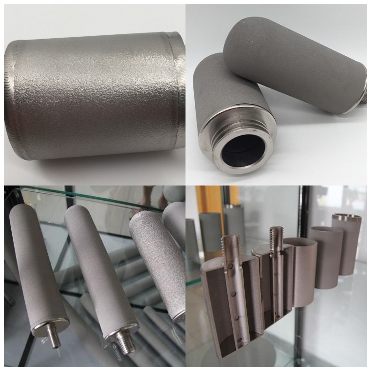 Sintered porous metal filters for Industry filtration