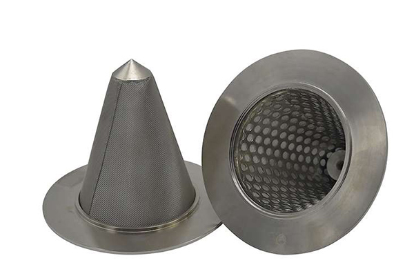 stainless steel temporary strainer, temporary strainer manufacturer, stainless steel cone strainer, witch hat strainer, manufacturer