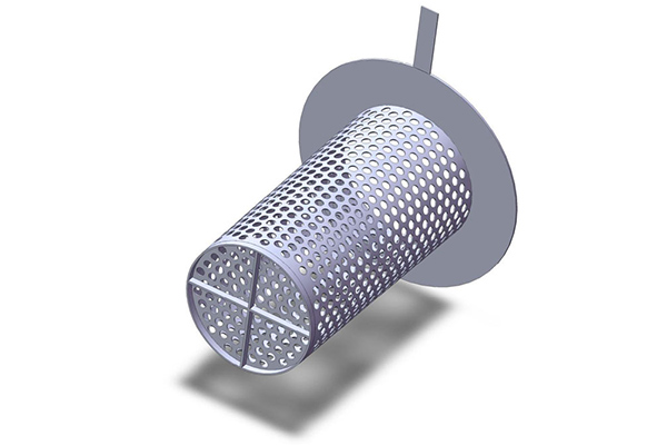 metal temporary strainer, basket temporary strainer for sale