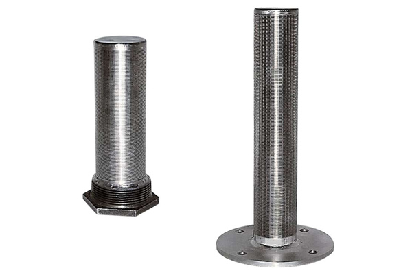 stainless steel wedge-wire resin trap